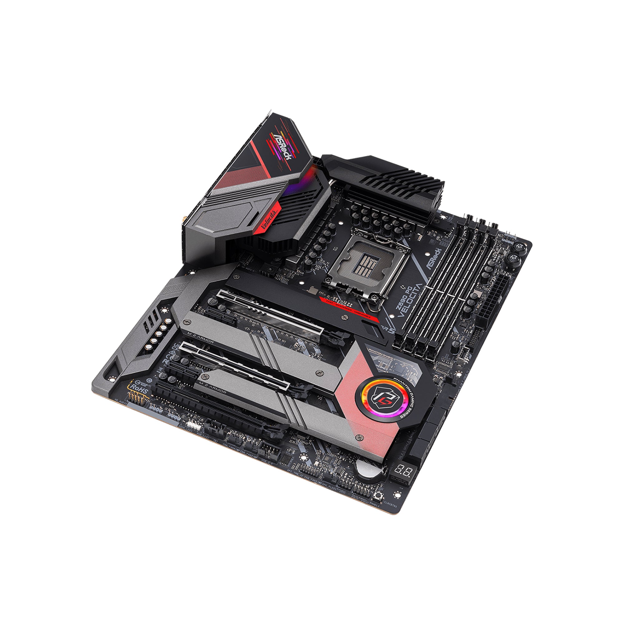ASRock Z690 PG Velocita ATX Motherboard Intel LGA1700 DDR5 PCIe 5.0 Gaming Motherboard High Performance Desktop Motherboard