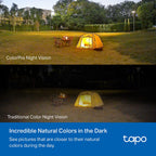 Tapo C325WB Outdoor Security Wi-Fi Camera – 2K QHD Smart Camera with ColorPro Night Vision, AI Detection & IP66 Weatherproof Design