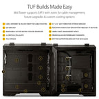 ASUS TUF Gaming GT501 Mid Tower Gaming Case