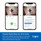 Tapo D235 Video Doorbell Camera – Smart Wi-Fi Doorbell with 2K Video, Motion Detection & App Alerts