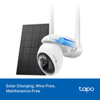 Tapo C665G KIT Solar-Powered Pan/Tilt Security Camera – 4G LTE & Wi-Fi Outdoor Smart Camera with Solar Charging