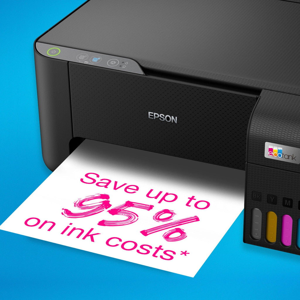 Epson EcoTank L3210 Ink Tank Printer – A4 All-in-One Printer with Scanner, Copier & Ultra-Low-Cost Printing