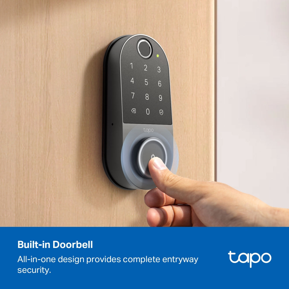 Tapo DL110 Smart Wi-Fi Door Lock – Keyless Entry Smart Lock with App & Remote Control