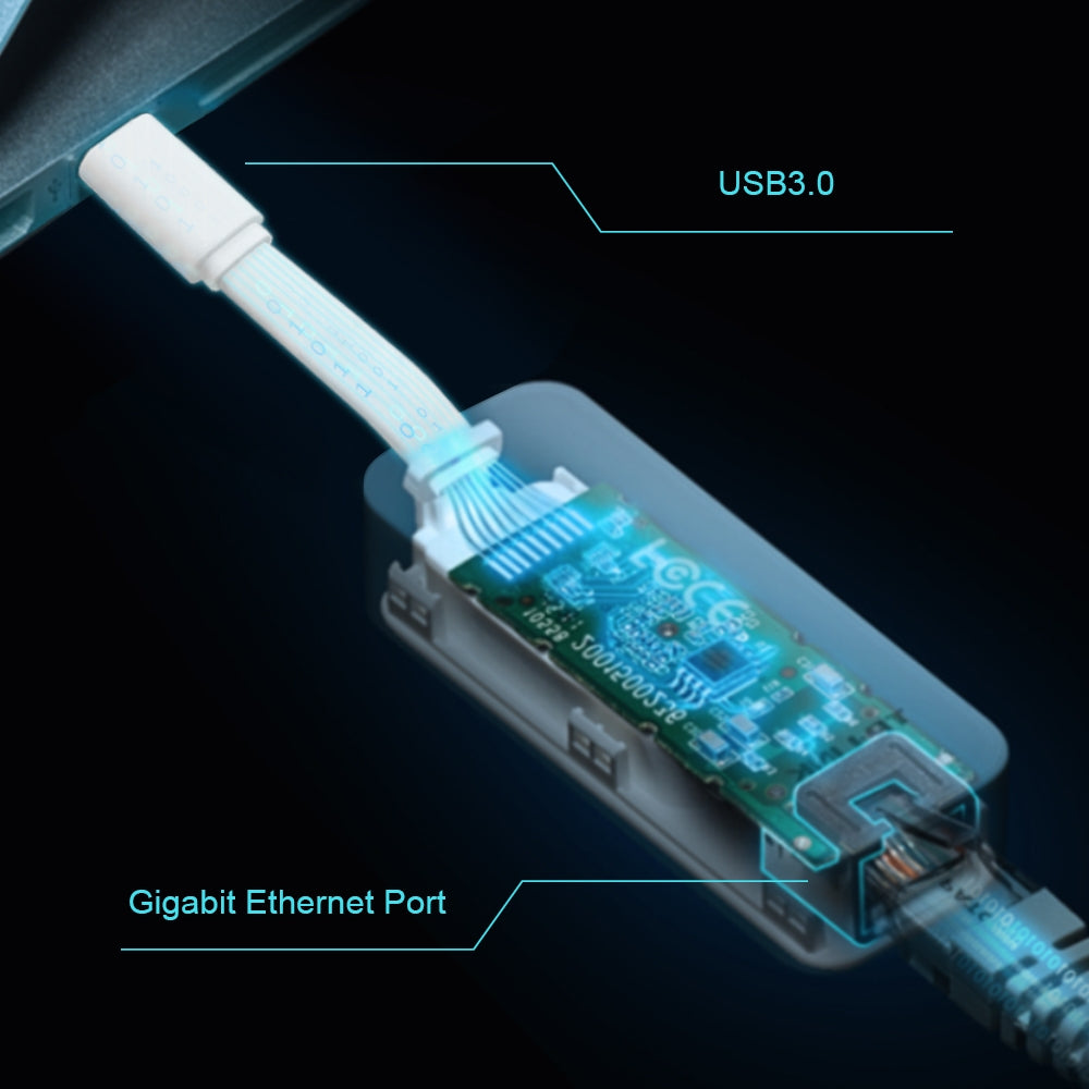 TP-Link UE300C USB Type-C to RJ45 Gigabit Ethernet Network Adapter