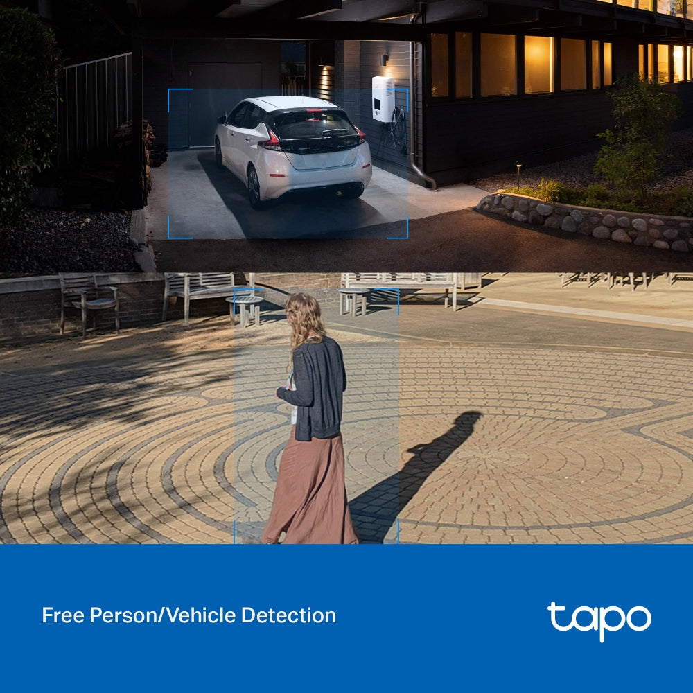 Tapo C320WS Outdoor Security Wi-Fi Camera – 2K QHD Night Vision Waterproof Surveillance Camera