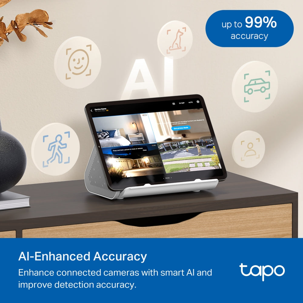 Tapo H500 Smart HomeBase – Central Smart Home Hub with Secure Local Storage