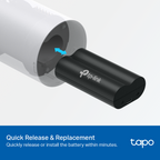 Tapo A100 Battery Pack – 6700mAh Rechargeable Battery for Tapo Wire-Free Cameras & Video Doorbells