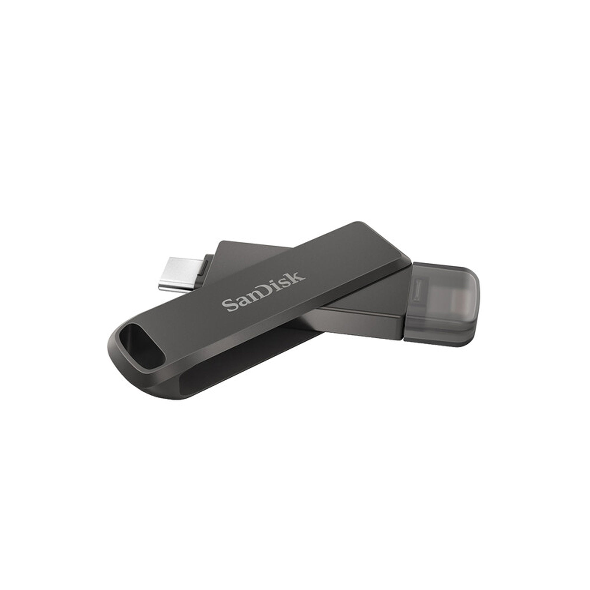 SANDISK® iXpand Flash Drive Luxe – Dual Lightning & USB Type-C Flash Drive for iPhone, iPad, MacBook & Fast Photo Video Backup