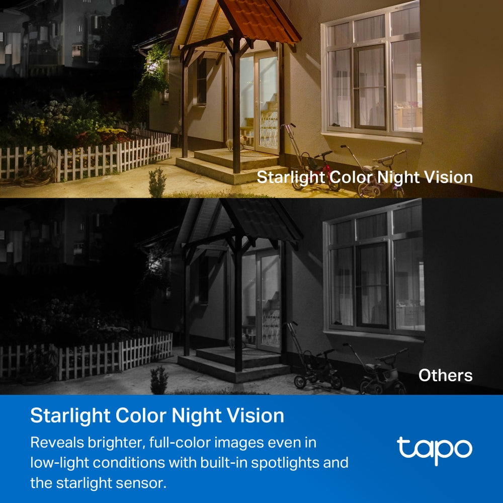 Tapo C460 KIT Solar-Powered Security Camera Kit – 4K Ultra HD Wireless Outdoor Smart Camera with AI Detection & Night Vision