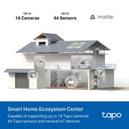 Tapo H500 Smart HomeBase – Central Smart Home Hub with Secure Local Storage