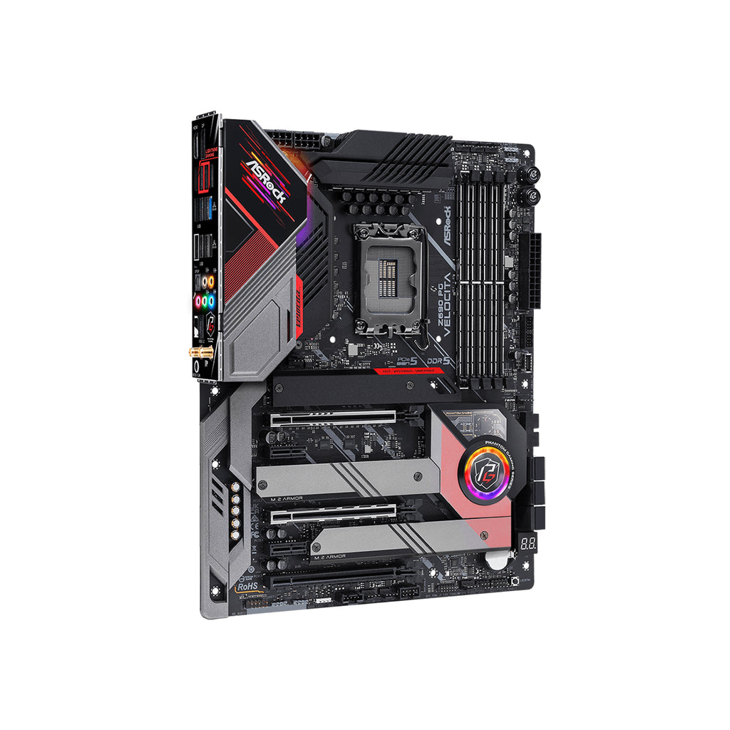 ASRock Z690 PG Velocita ATX Motherboard Intel LGA1700 DDR5 PCIe 5.0 Gaming Motherboard High Performance Desktop Motherboard