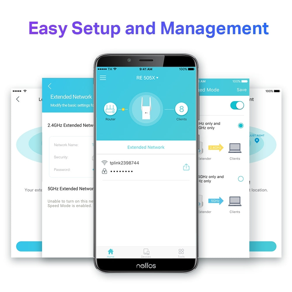 TP-Link RE505X AX1500 Wi-Fi 6 Range Extender