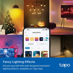 Tapo L430P Smart P45 Multicolor Light Bulb – RGB Wi-Fi LED Bulb with App Control, Voice Assistant & Dimmable Lighting