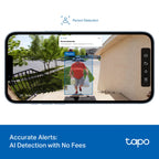 Tapo D205 2K Battery Video Doorbell – Wireless Smart Wi-Fi Door Camera with Motion Detection & App Alerts