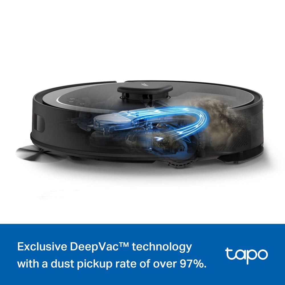 Tapo RV30 Max Robot Vacuum & Mop – 5300Pa Hyper Suction Smart Cleaning Robot