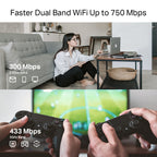 TP-Link RE215 AC750 Mesh Wi-Fi Range Extender