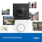 Tapo D210 Video Doorbell Camera – Smart Wi-Fi Door Camera with Motion Detection & App Alerts
