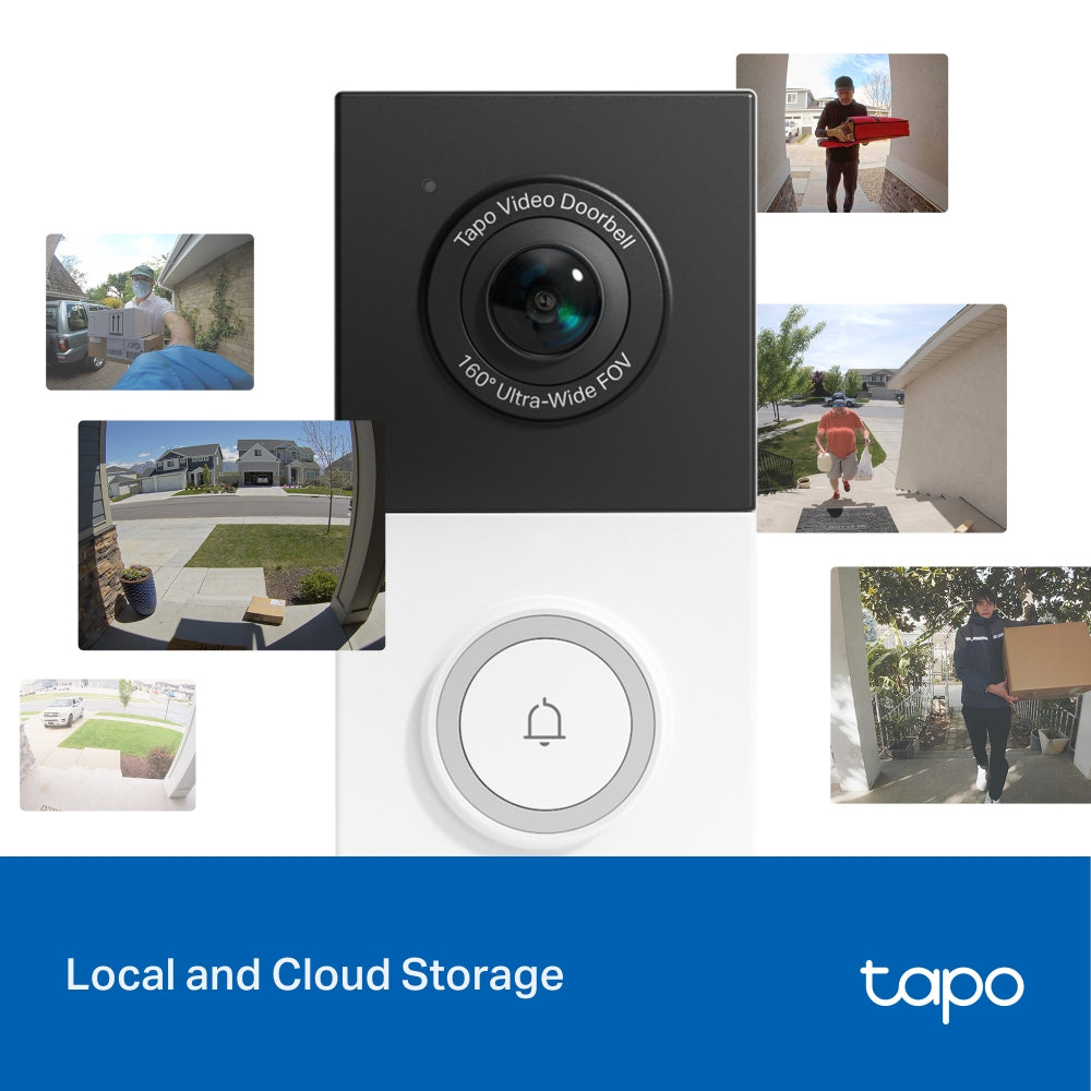 Tapo D210 Video Doorbell Camera – Smart Wi-Fi Door Camera with Motion Detection & App Alerts