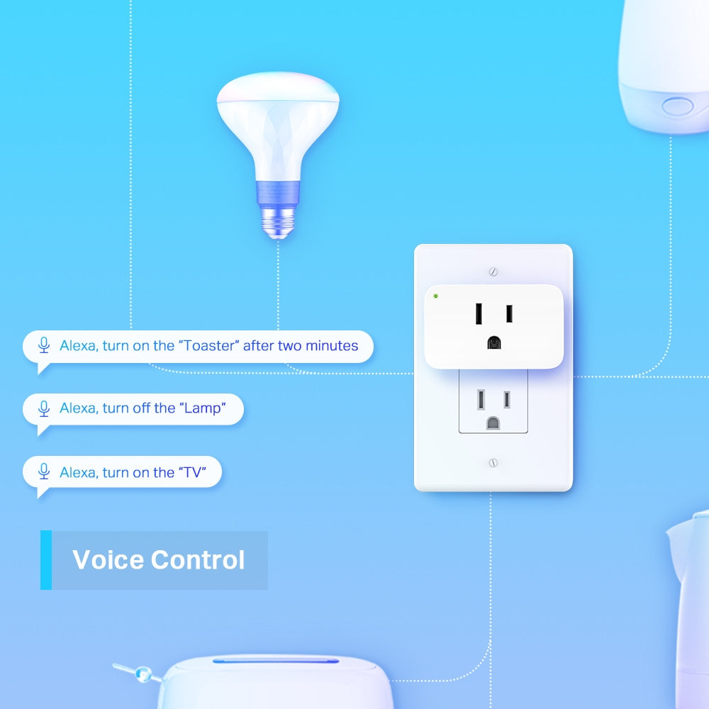 Tapo P105 Mini Smart Wi-Fi Plug – Compact Smart Socket with App & Voice Control