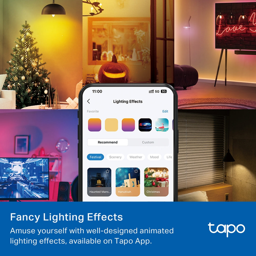 Tapo L430C Smart Light Bulb – Multicolor Wi-Fi LED Bulb with App & Voice Control