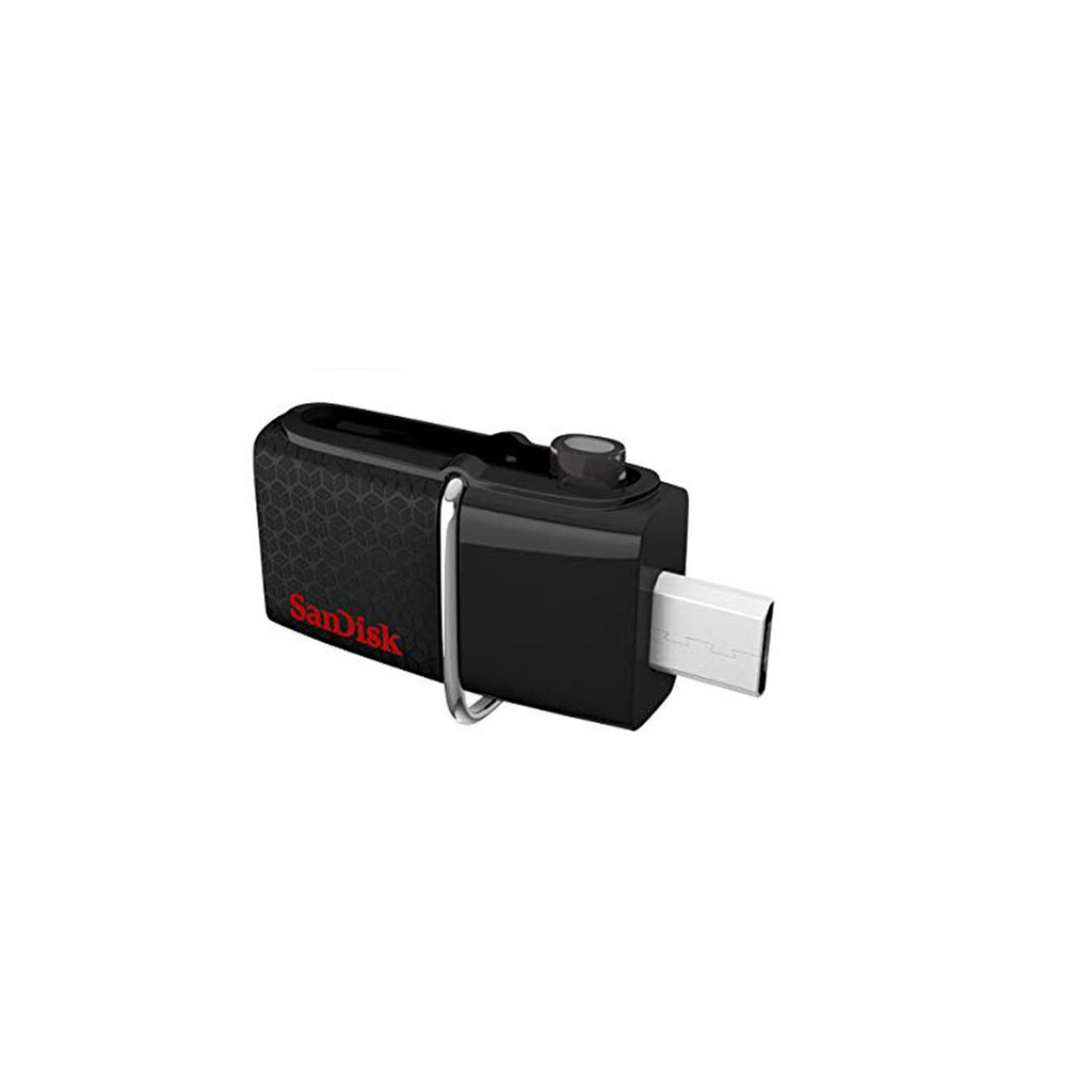 SANDISK® Ultra Dual Drive USB 3.0 – Dual Micro-USB & USB-A Flash Drive for Android Phones, Tablets, PC & Fast File Transfer
