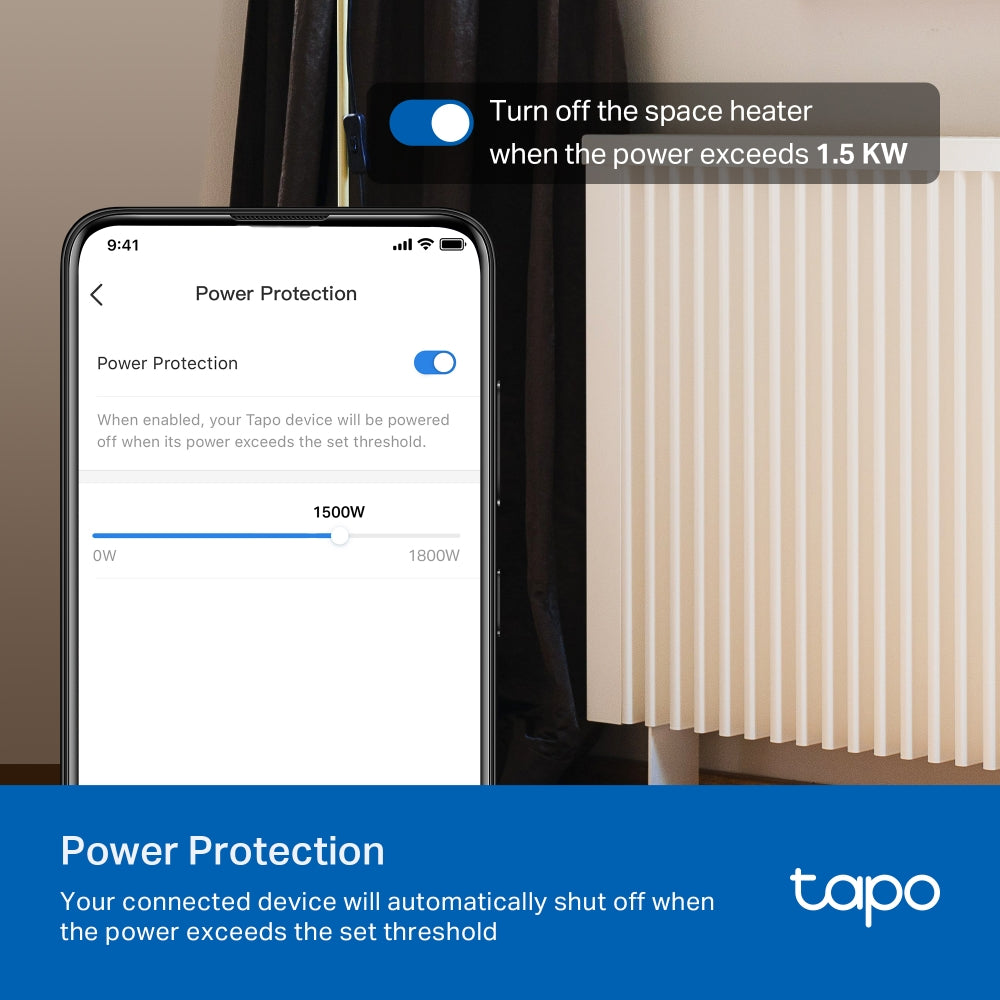 Tapo P110M Mini Smart Wi-Fi Plug – Energy Monitoring Smart Socket with App & Voice Control