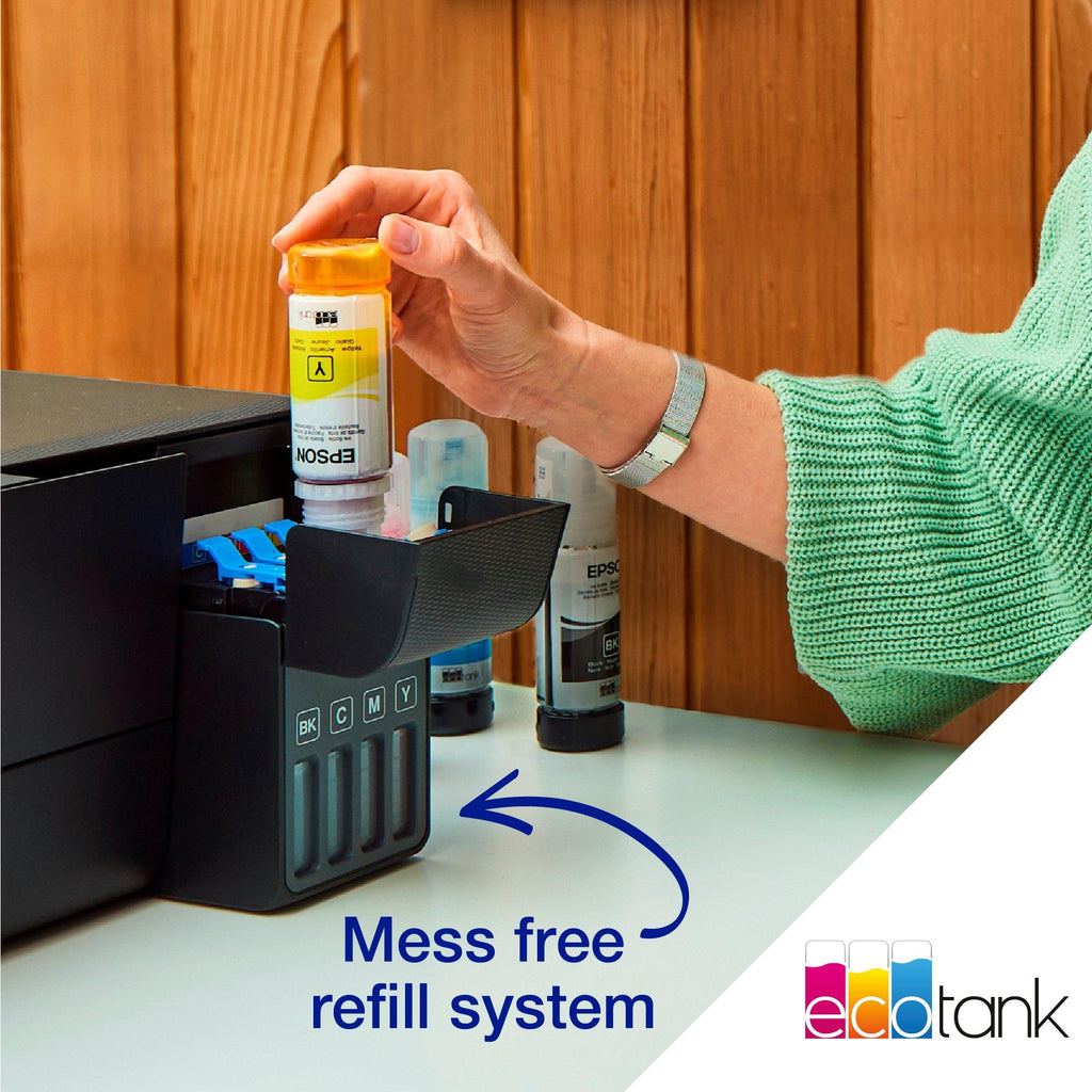 Epson EcoTank L3210 Ink Tank Printer – A4 All-in-One Printer with Scanner, Copier & Ultra-Low-Cost Printing