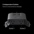 Tapo P400M Smart WiFi Outdoor Plug – Waterproof Smart Power Outlet with App & Voice Control