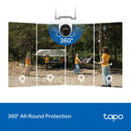 Tapo C665G KIT Solar-Powered Pan/Tilt Security Camera – 4G LTE & Wi-Fi Outdoor Smart Camera with Solar Charging