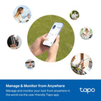 Tapo DL110 Smart Wi-Fi Door Lock – Keyless Entry Smart Lock with App & Remote Control