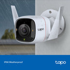 Tapo C320WS Outdoor Security Wi-Fi Camera – 2K QHD Night Vision Waterproof Surveillance Camera