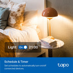 TP-Link Tapo P306 Smart Wi-Fi Outlet Extender – Multi Socket Power Strip with App & Voice Control