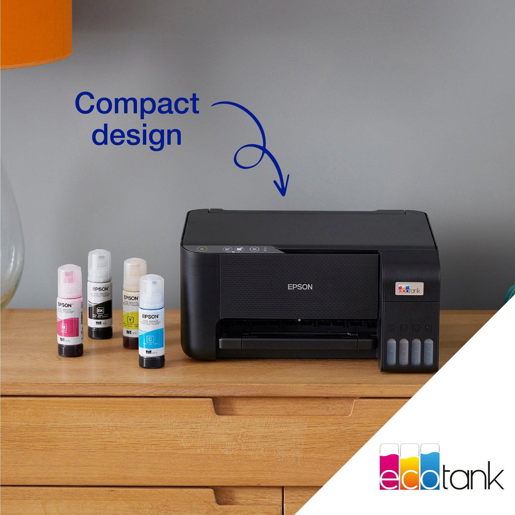 Epson EcoTank L3210 Ink Tank Printer – A4 All-in-One Printer with Scanner, Copier & Ultra-Low-Cost Printing