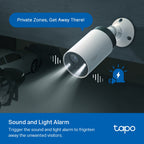 Tapo C420 Smart Wire-Free Security Camera – 2K QHD Battery-Powered Outdoor Camera with AI Detection, Color Night Vision & Weatherproof Design