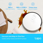 Tapo RV10 Robot Vacuum & Mop – Smart WiFi Cleaning Robot with Vacuum & Mopping Function