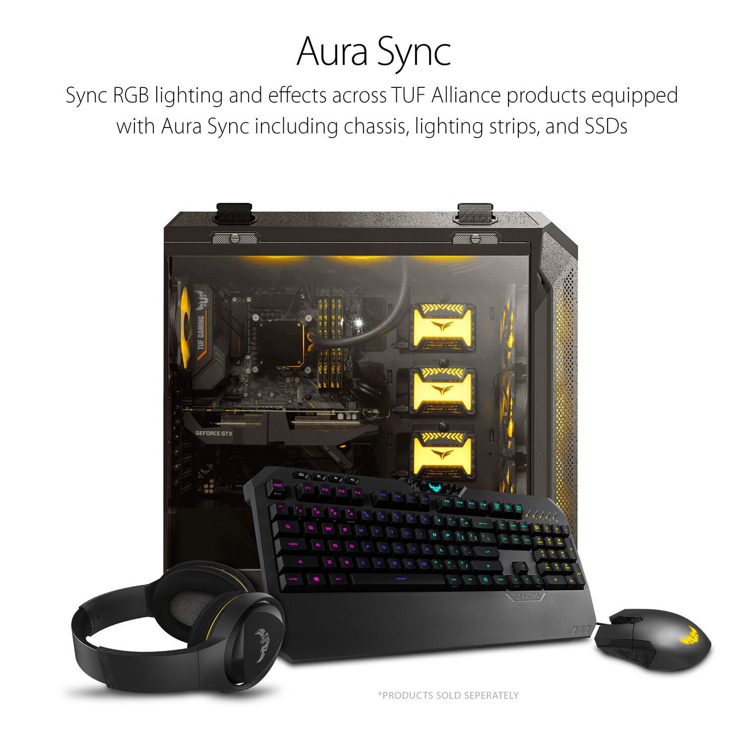 ASUS TUF Gaming GT501 Mid Tower Gaming Case