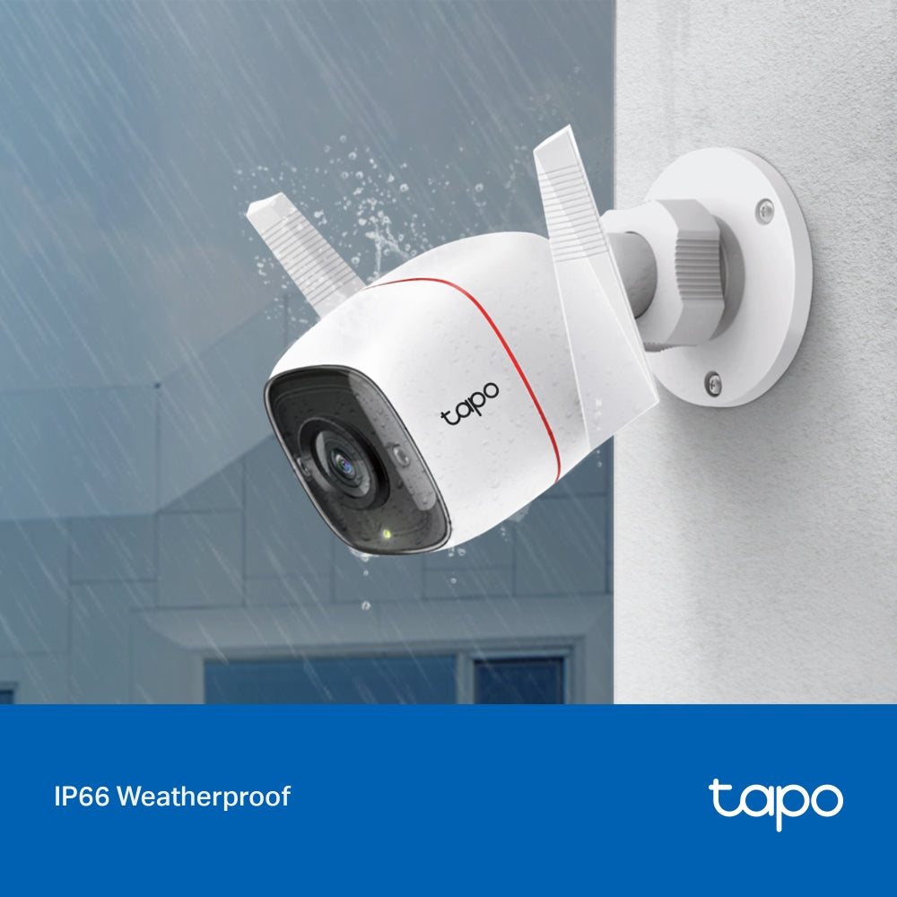 Tapo C310 Outdoor Security Wi-Fi Camera – 3MP Ultra HD Surveillance Camera with Night Vision up to 98 ft, Motion Detection & Two-Way Audio