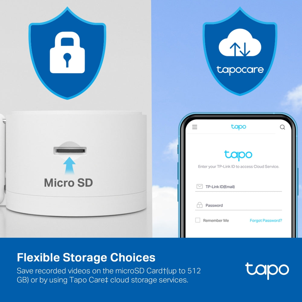 Tapo C125 AI Home Security Wi-Fi Camera – 2K QHD Smart Indoor Camera with 140° Wide View, AI Detection, Privacy Shutter & Color Night Vision