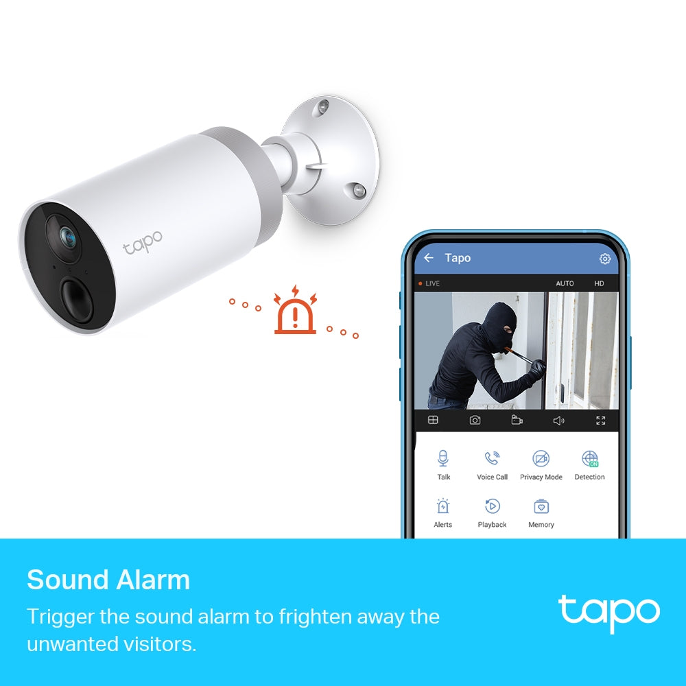 Tapo C400S2 Smart Wire-Free Security Camera System (2-Camera Kit) – 1080p Battery-Powered Outdoor Wi-Fi Cameras with AI Detection, Hub Storage & 180-Day Battery Life