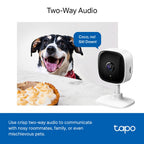 Tapo C100 Home Security Wi-Fi Camera – 1080p Smart Indoor Camera with Motion Detection, Night Vision, Two-Way Audio & Smart Alerts