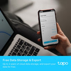 Tapo T315 Smart Temperature & Humidity Monitor – WiFi Sensor with App Alerts & Smart Home Integration