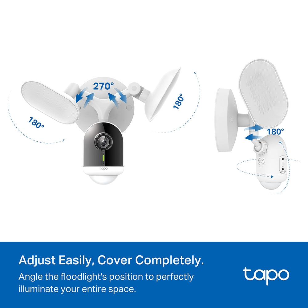 Tapo C720 Smart Floodlight Camera – Outdoor WiFi Security Camera with Motion Detection & Floodlights