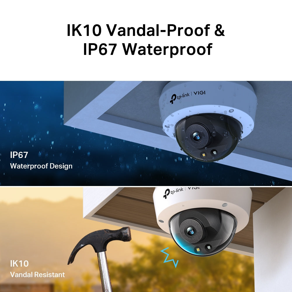 TP-Link VIGI C240 4MP Full-Color Dome Network Camera