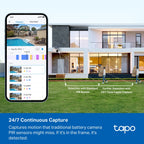 Tapo C465 Enhanced AI Solar Security Camera Ultra – 4K Wireless Outdoor Smart Camera with Solar Power, AI Detection & Night Vision