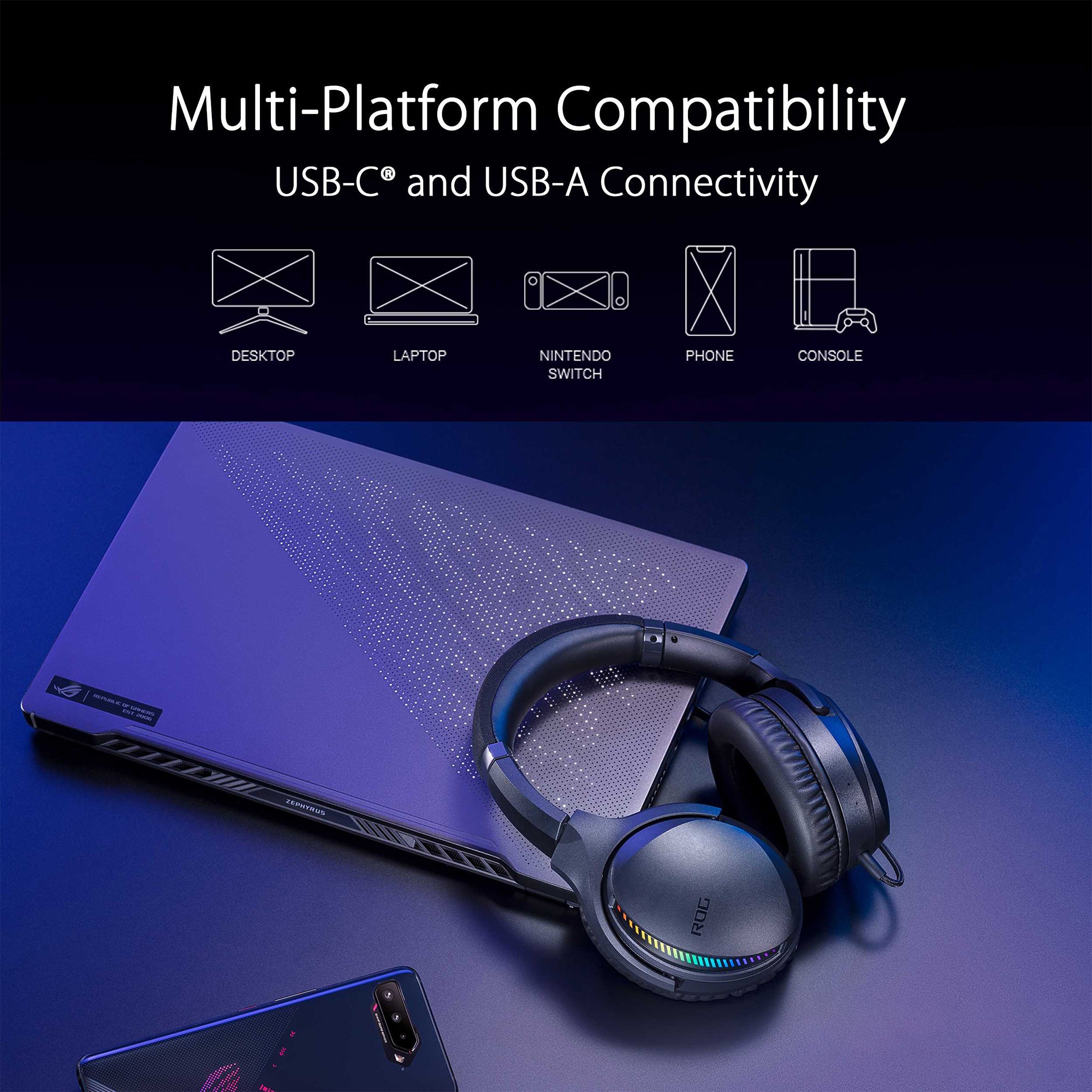 ASUS ROG Fusion II 300 RGB Gaming Headset