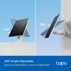 Tapo A202 Solar Panel – 4.5W Weatherproof Solar Charger for Tapo Battery Cameras with USB-C & Adjustable Mount