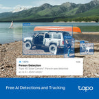 Tapo C665G KIT Solar-Powered Pan/Tilt Security Camera – 4G LTE & Wi-Fi Outdoor Smart Camera with Solar Charging
