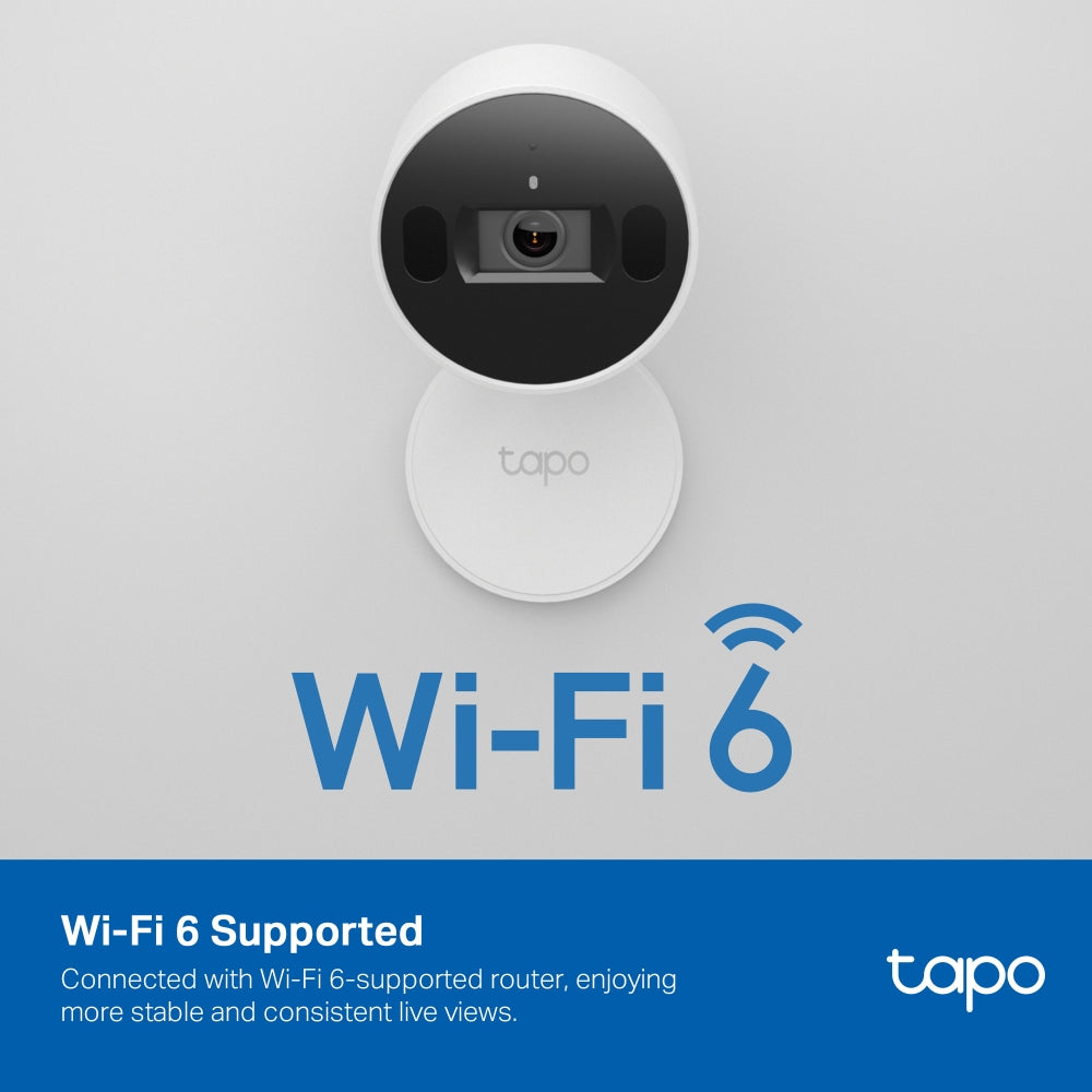 Tapo C125 AI Home Security Wi-Fi Camera – 2K QHD Smart Indoor Camera with 140° Wide View, AI Detection, Privacy Shutter & Color Night Vision