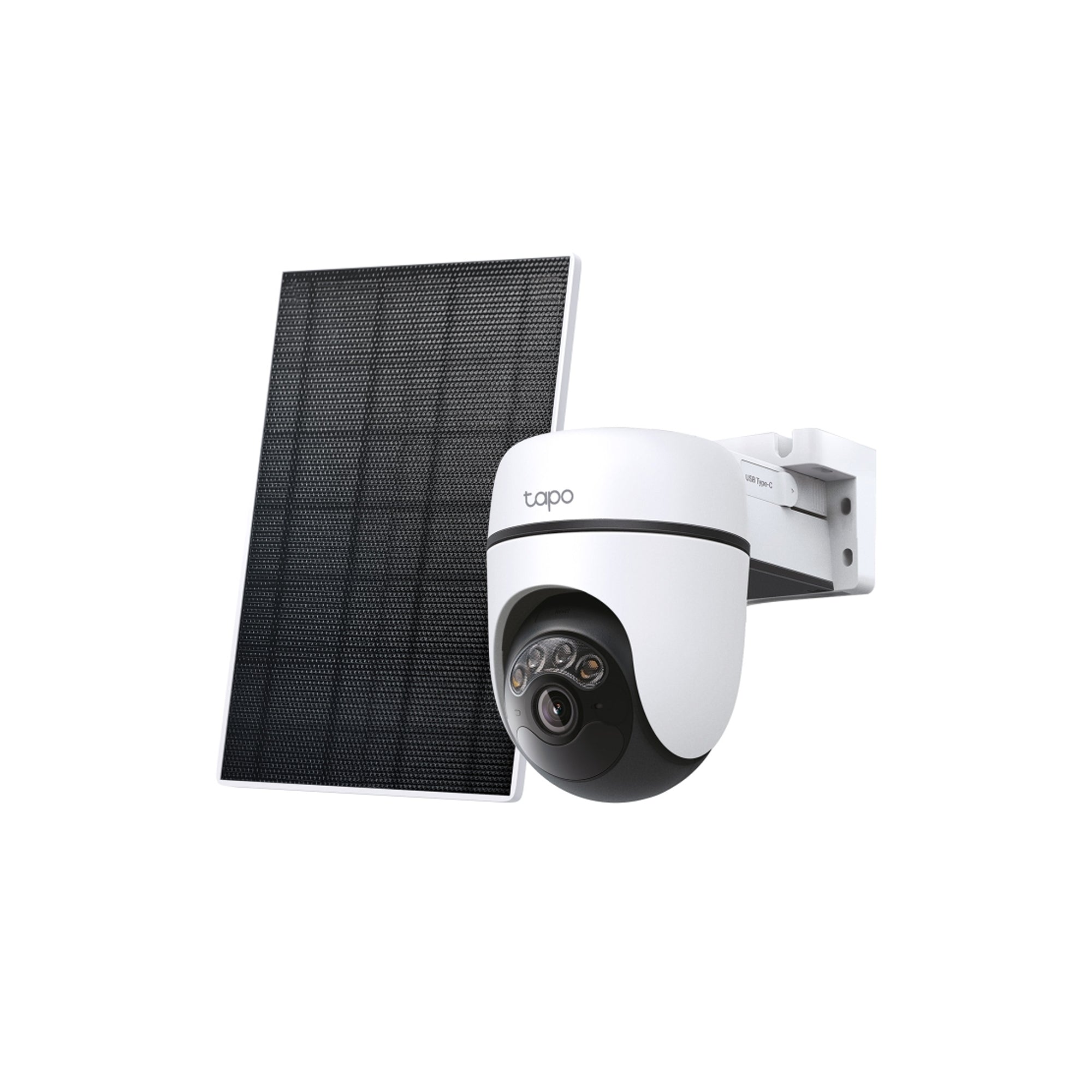 Tapo C630 KIT Solar-Powered Pan/Tilt Security Camera – 3K Wi-Fi Outdoor Smart Camera with AI Tracking & Solar Charging