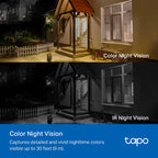 Tapo C402 KIT Solar-Powered Security Camera Kit – 1080p Wire-Free Outdoor Smart Camera with AI Detection, Color Night Vision & Solar Charging